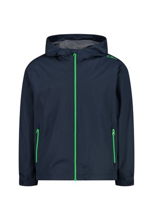 KID FIX HOOD UNISEX - Impermeabile - black blue