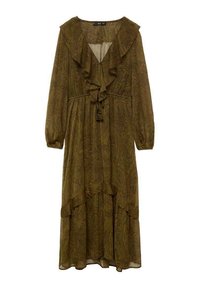 Mango Dnevna obleka - green