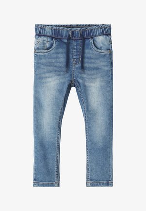 NMMBEN - Traperice uskog kroja - medium blue denim