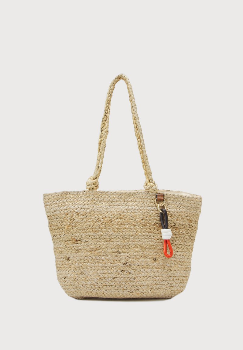 PARFOIS BAG CHESS L Handbag straw/beige Zalando.de
