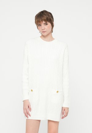 CREWNECK MINI DRESS - Haljina s naramenicama - new off white