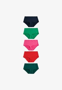Unselected, red navy green