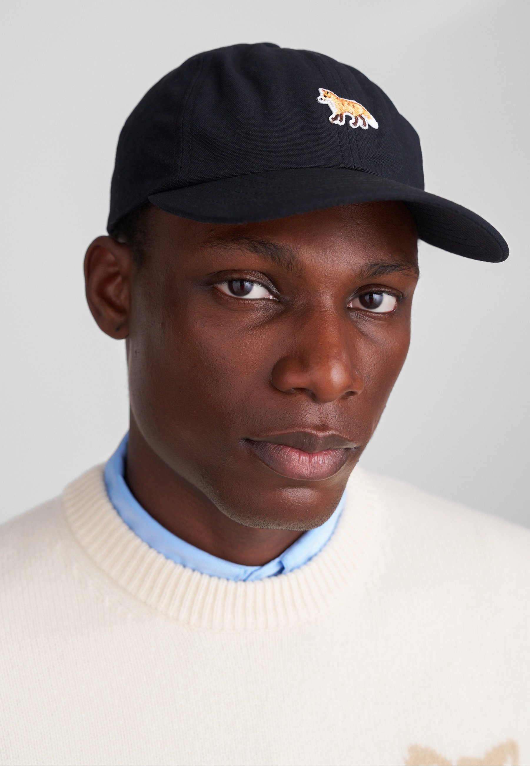 Maison Kitsuné BABY FOX UNISEX - Cap - black - Zalando.co.uk