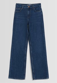 Bershka Jeans relaxed fit - dark blue