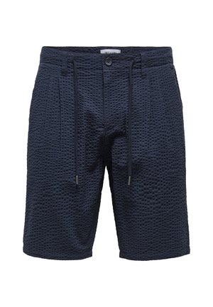 ONSLEO LIFE SEERSUCKER NOOS - Shorts - dunkelblau