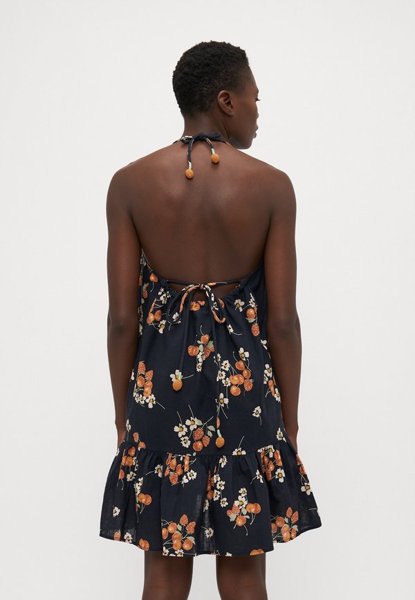 CERISE CHERRY COVERUP MINI DRESS - Beach accessory - multi2