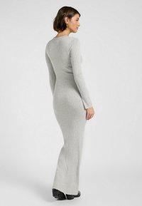 Lee LONG SLEEVE CREW_NECK  - Maxikleid - grey heather
