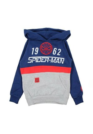 IMPRIMÉ SPIDERMAN - Sweat à capuche - marine