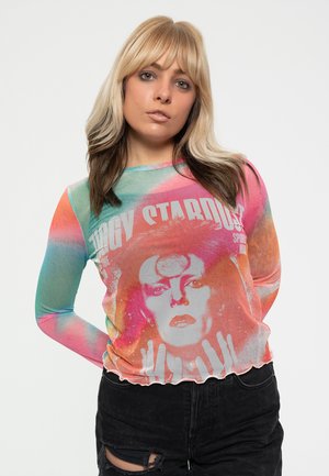 Paradiso Clothing, DAVID BOWIE ZIGGY STARDUST LONG SLEEVE  - Long sleeved top - orange