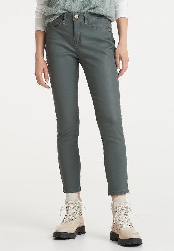 Stoffhose - dark sage