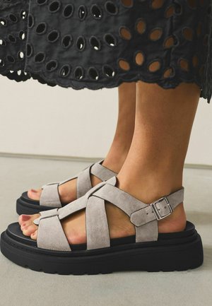 REGULAR FIT - FOREVER COMFORT CHUNKY - Platform sandals - new neutral