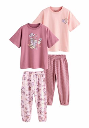Next JOGGER 2 PACK SET - Pyjama - pink cowgirl