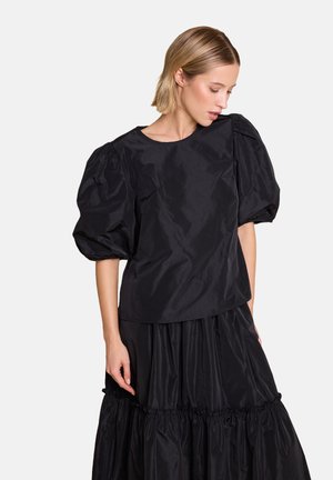ISABEL SOLID - Bluse - black