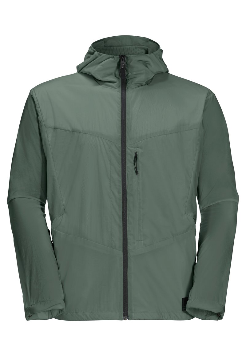 Jack Wolfskin Regenjas lichtgroen