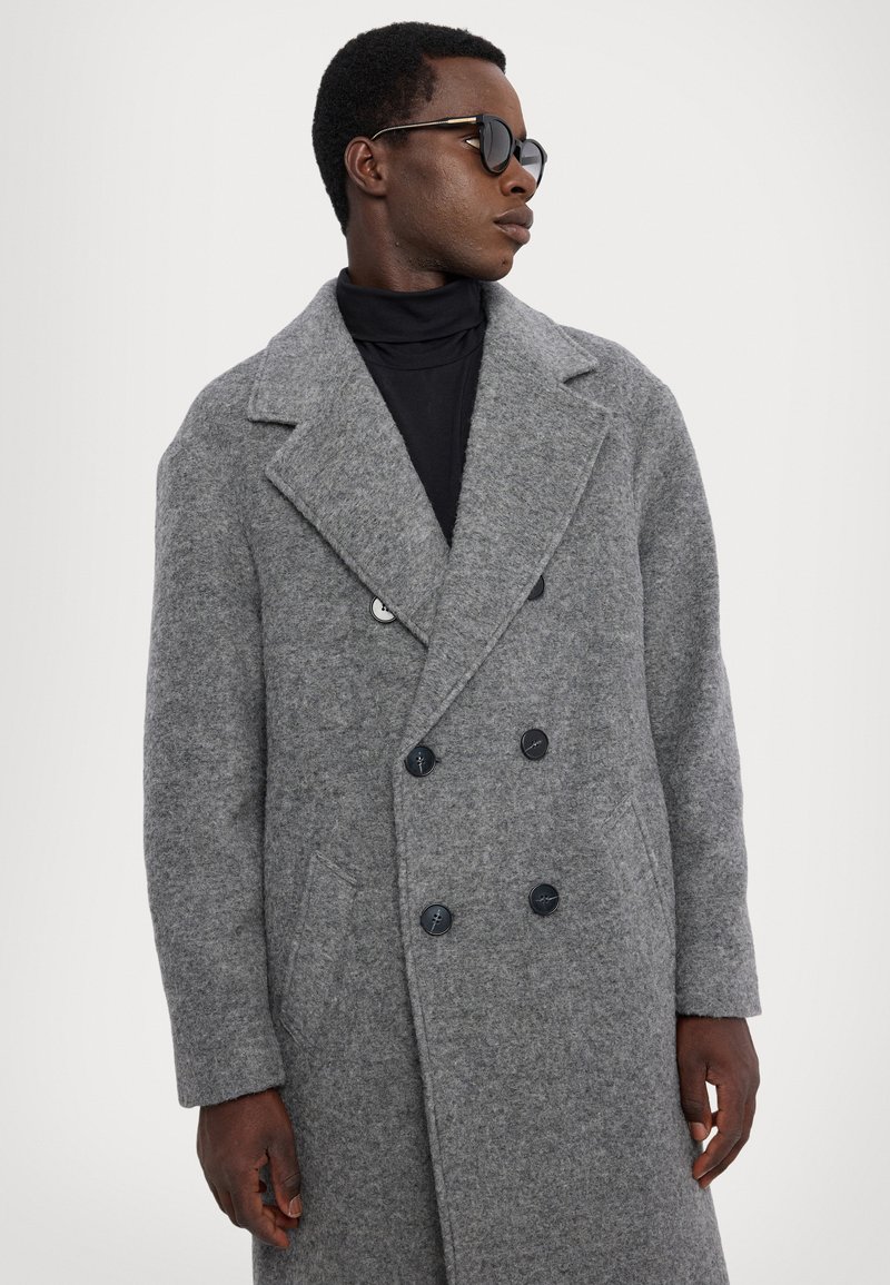 Veste Studio 0001 By FERRÉ - Manteau Gris Tweed élégant - Taille XL - Occasion Très Bon état