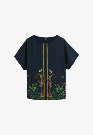 Next KEW COLLECTION SHORT SLEEVE - Blus - navy border print