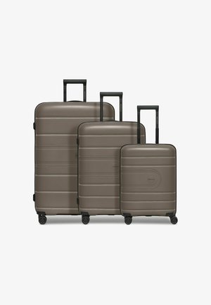Redolz, WHEEL SUITCASE SET UNISEX - Kofferset - taupe
