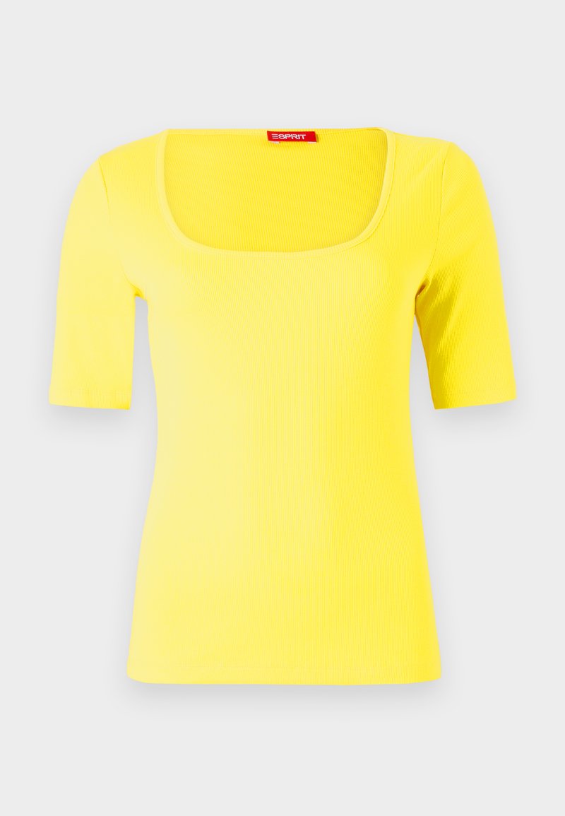 Esprit T-shirt basic geel