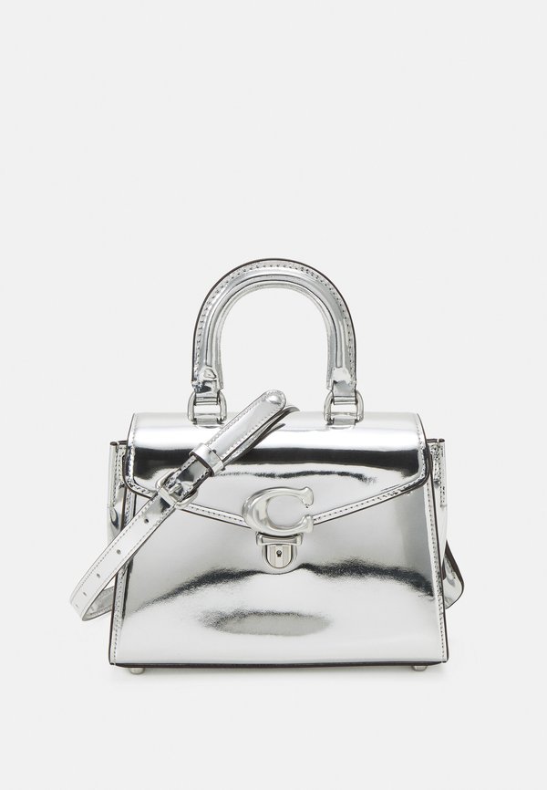 METALLIC SAMMY TOP HANDLE 21 - Handbag - silver