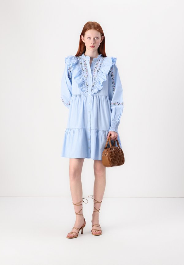 YASKENNIE SHIRT DRESS - Shirt dress - clear sky2