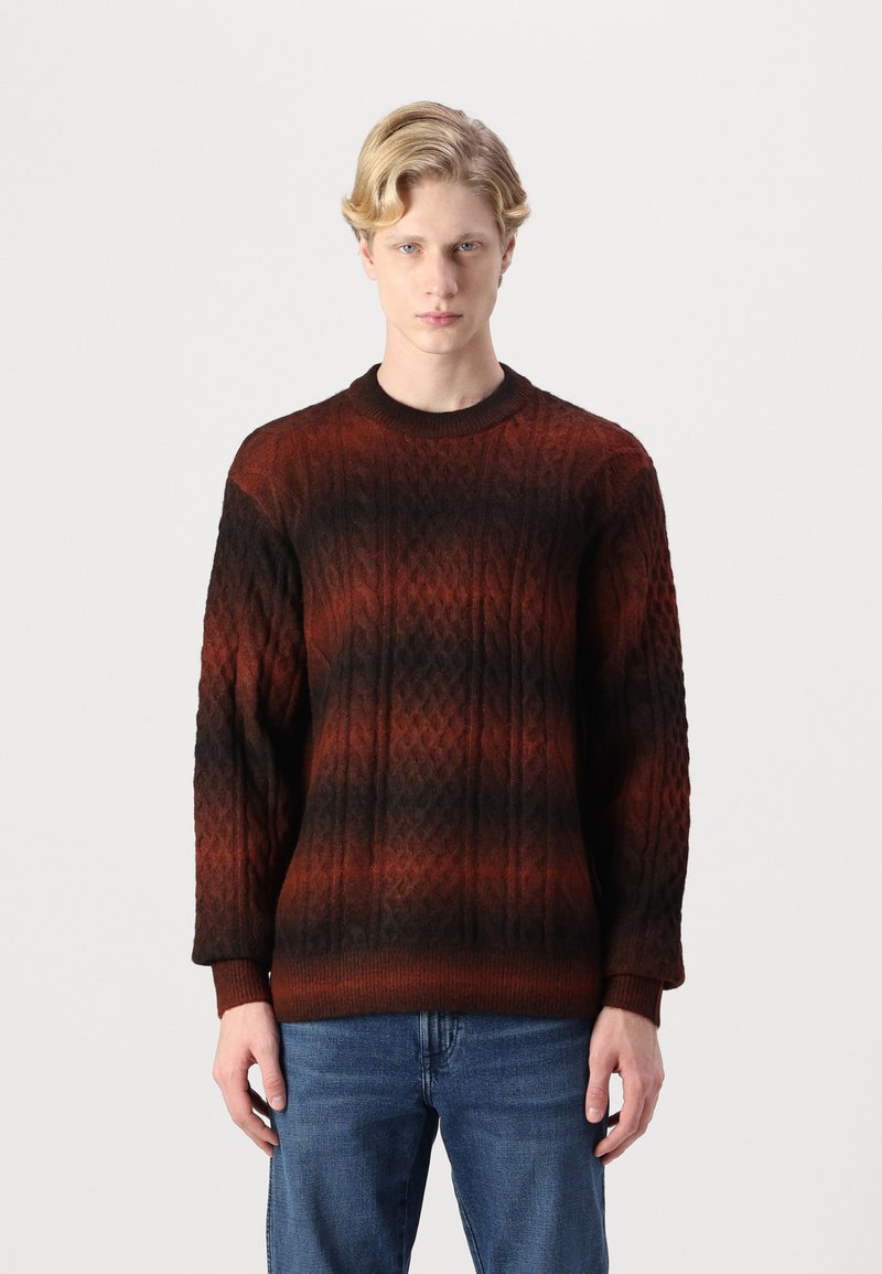 Jack & Jones JORDUKE CREW NECK - Trui -  brown