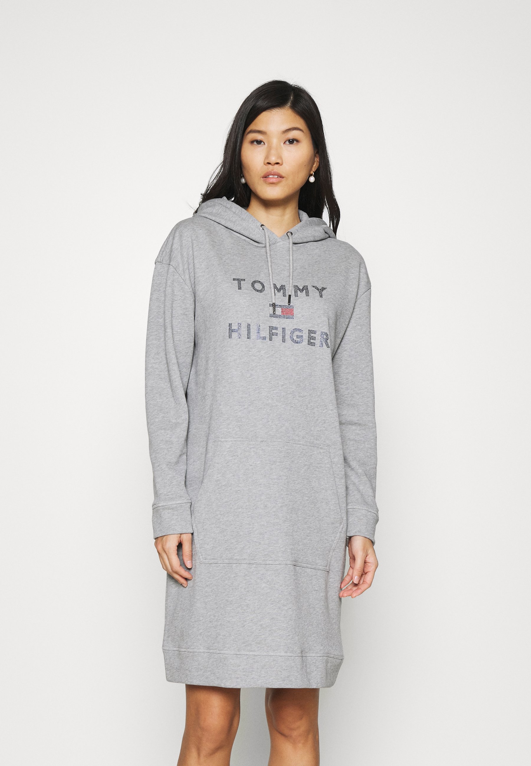 hooded dress tommy hilfiger
