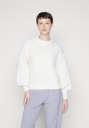 JAYCIE - Strickpullover - egret