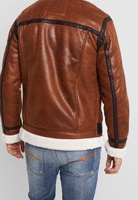 Jack & Jones Giacca in similpelle - brown