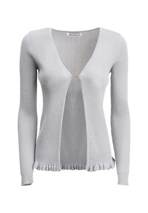 INFLUENCER, Cardigan - silver-coloured