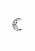 SINGULARU Einzelner Ohrring Triple Spark – Sterlingsilber Mit 18kt Goldbeschichtung & 3 Zirkonia