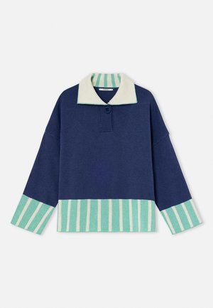 Dr. Bloom, SWEATER  GRISSINI AZUL - Πουλόβερ - blue