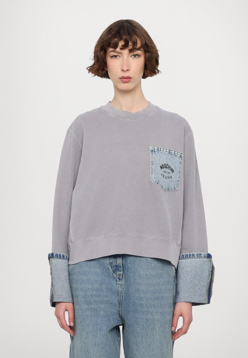 MOSCHINO JEANS URBAN - Ikdienas džemperis - fantasia grigio