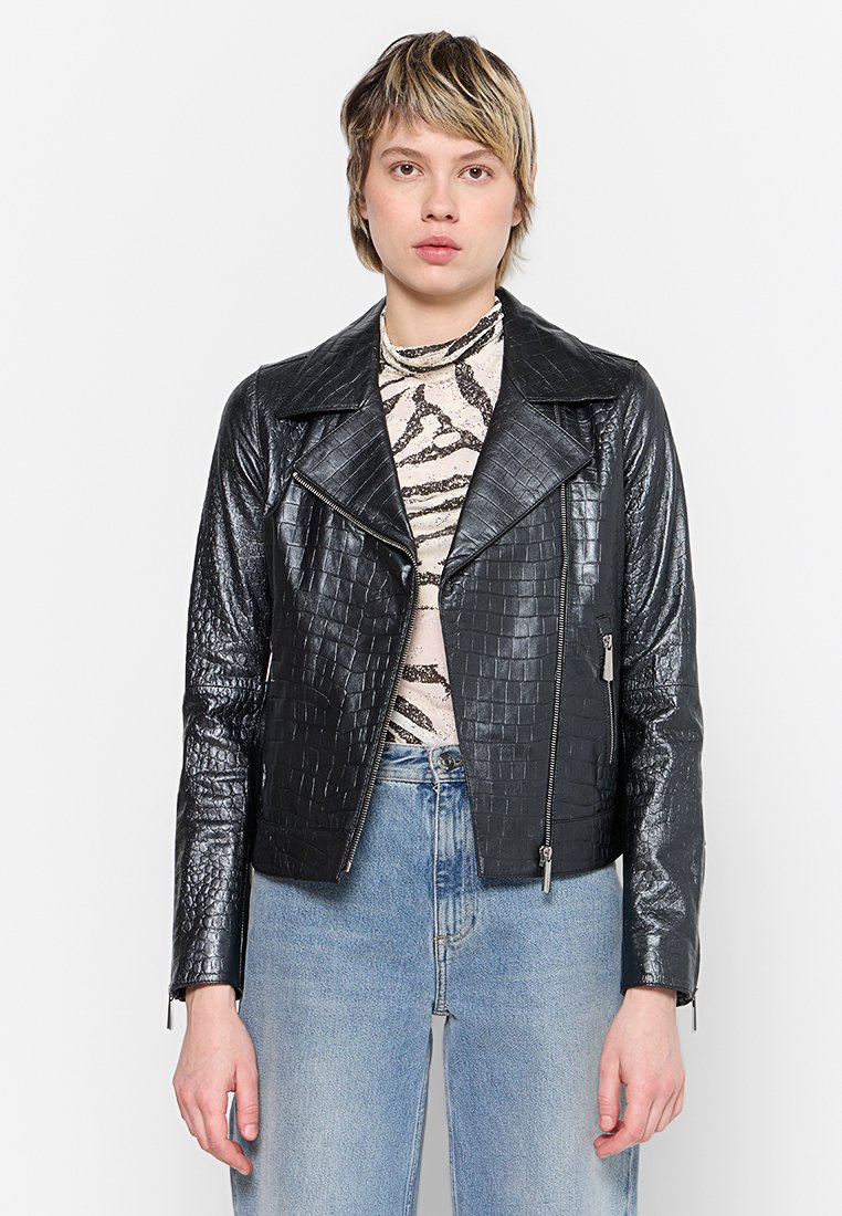 Oakwood Leren jas zwart Oakwood Leren jas zwart