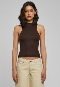 Urban Classics SHORT TURTLENECK  - Top - brown