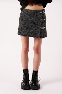 SLATE SKIRT - Fustă mini - grey marl