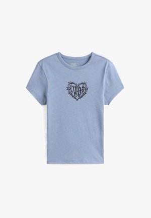 Vans, BARBED HEART W. - T-shirt imprimé - medium blue
