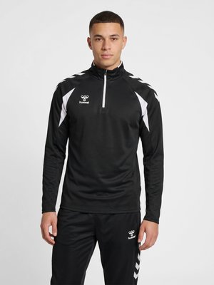Hummel, 2.0 HALF ZIP - Sweatshirt - black white