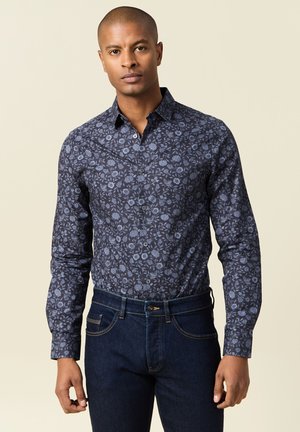 BONOBO Jeans Camicia - bleu marine