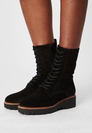 Tamaris Lace-up ankle boots - black
