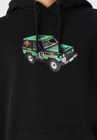 HUF SAHARA RALLY HOODIE UNISEX - Mikina - black