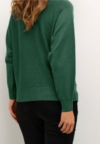 Culture Stickad tröja - dark green