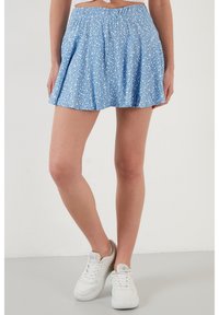LELA ELASTIC WAIST - Mini krilo - baby blue