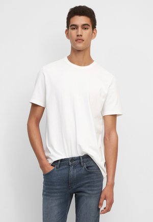 AUS HOCHWERTIGER  - Basic T-shirt - white