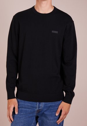 Strickpullover - black