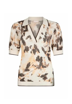 LIU JO, MAGLIA DONNA LIU JO TA6286MA64R-L9045 MULTICOLORE - Polo - brown