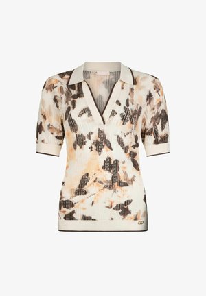LIU JO, MAGLIA DONNA LIU JO TA6286MA64R-L9045 MULTICOLORE - Poloshirts - brown