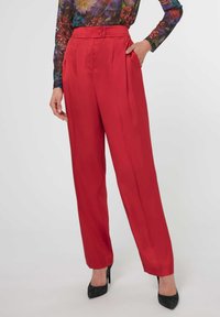 MADELEINE Stoffhose - raspberry red