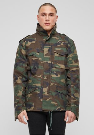 Brandit M-FIELD - Winter jacket - dark green melange
