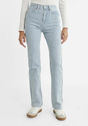 Straight leg jeans - blue-grey