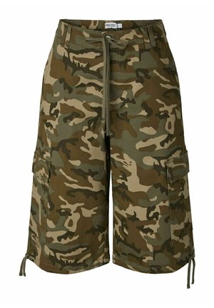 Pieces, BERMUDA SHORTS PCMIMMI MW CARGO - Short en jean - mermaid
